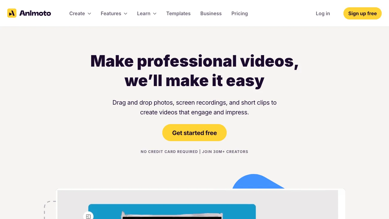 Animoto slideshow video maker for apartment tours