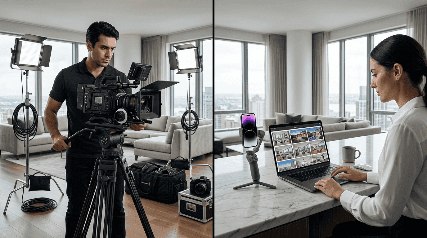 Real Estate Videographer Cost vs AI Video: Where the ROI Flips
