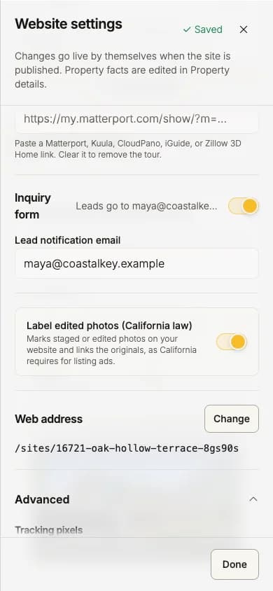Tracking pixels on a phone