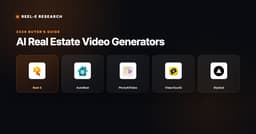 8 Best AI Real Estate Video Generators (2026 Tested)